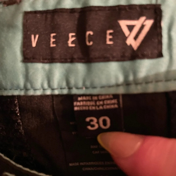 VEECE Men’s Ezekiel Stretch unlined Walkshort charcoal grey Size 30 - Picture 11 of 12